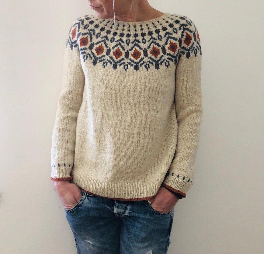 Unique Handcrafted Knit Sweater