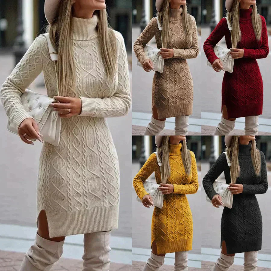 Stylish Knit Dress for Winter