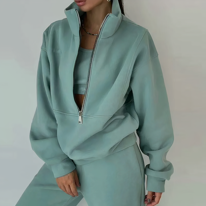 Ira - Cozy 2-Piece Tracksuit Set
