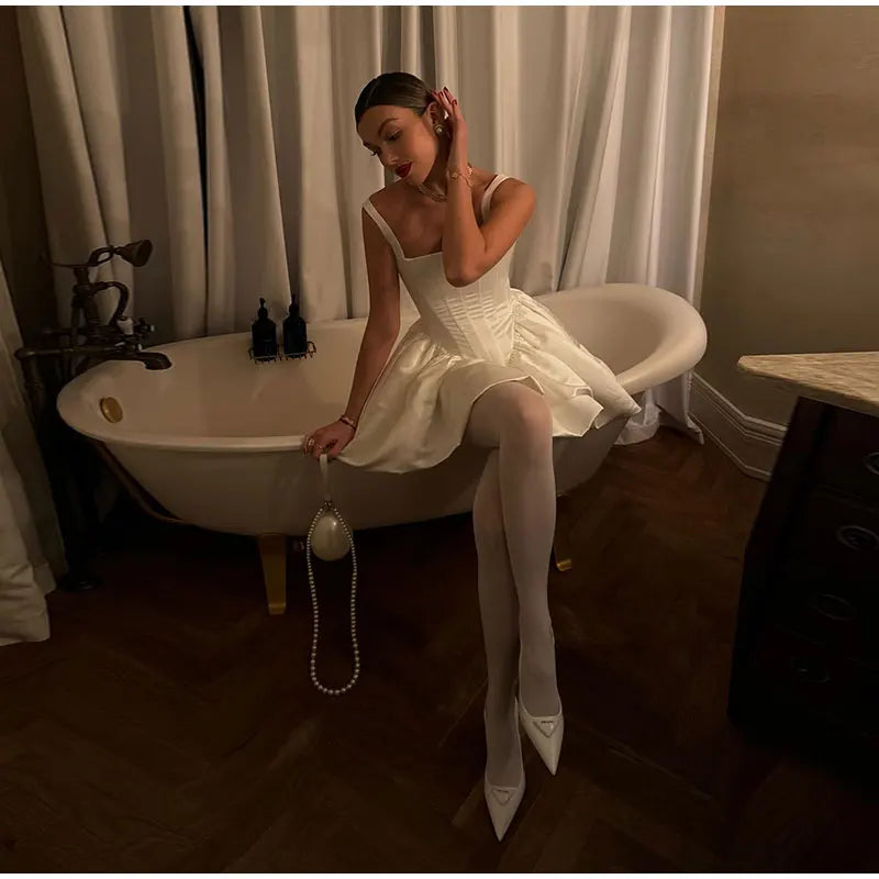 Structured Corset-Inspired Dress