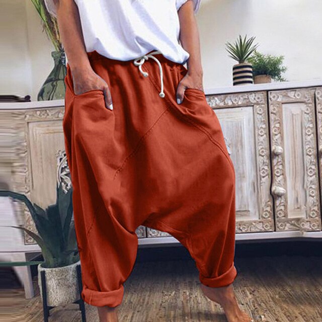 Bohemian Style Women's Harem Pants
