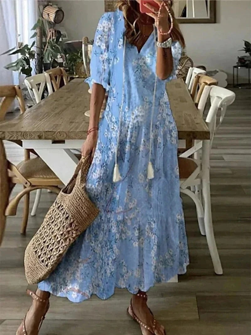 Boho-Chic Organic Dress