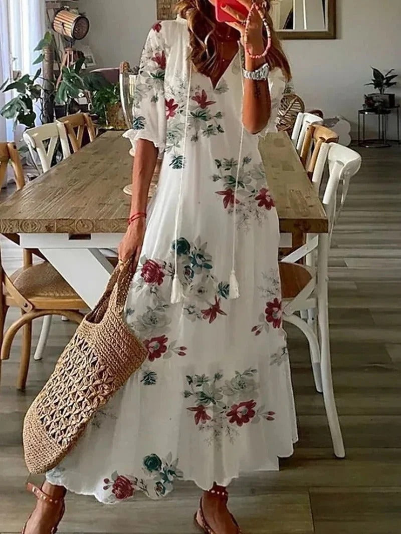 Boho-Chic Organic Dress